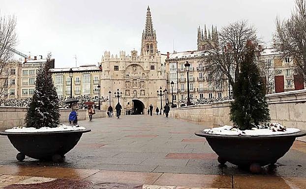 Foto de archivo de las últimas nevadas en la capital