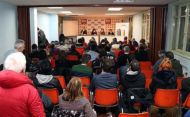 La Asamblea de Imagina contó con una importante participación en el Edificio Sindicatos
