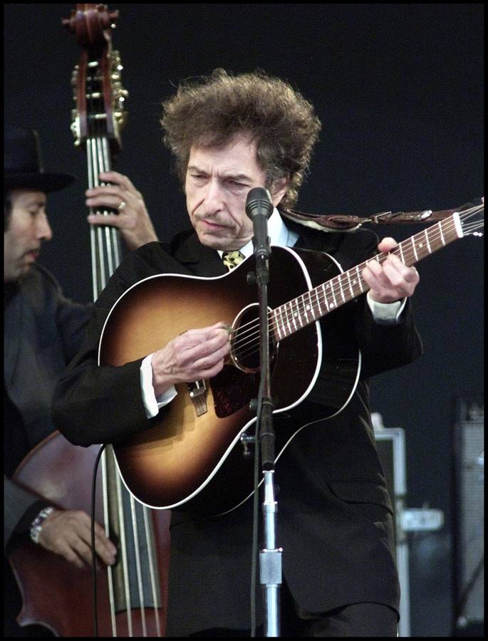 30.06.2001 Actuación de Bob Dylan en el Festival de Roskilde.