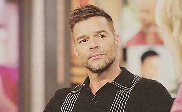 El cantante y actor Ricky Martin. 