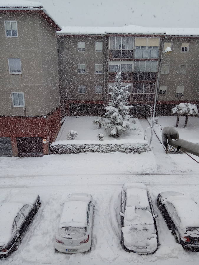 Fotos: Guardo recibe la primavera con medio metro de nieve