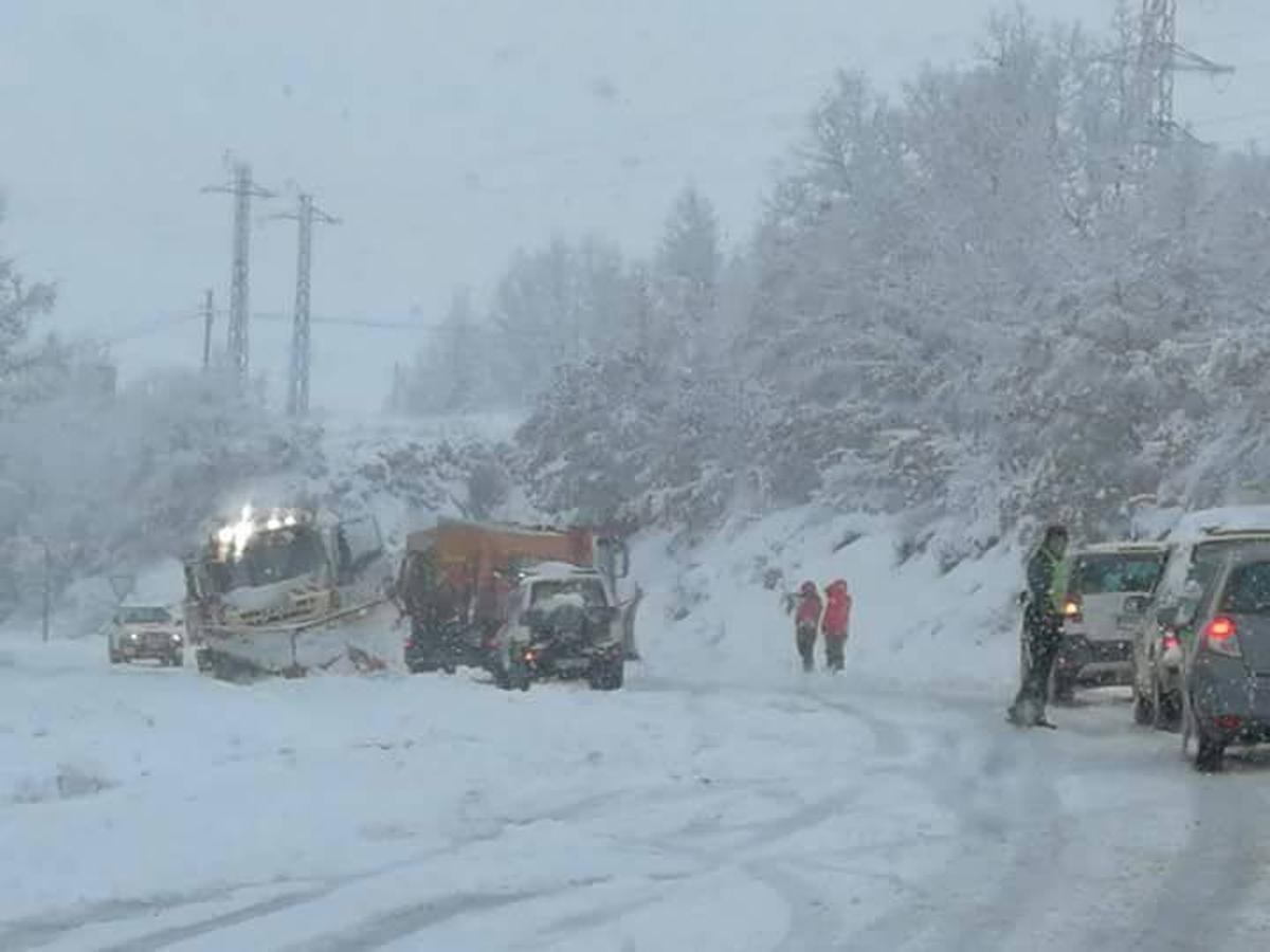 Fotos: Guardo recibe la primavera con medio metro de nieve