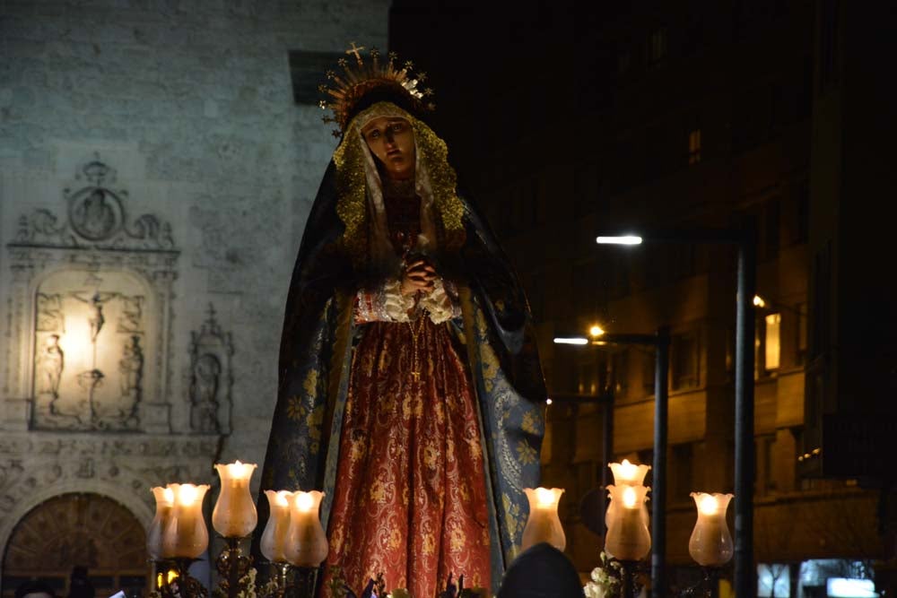 Fotos: Procesión de la Virgen de las Angustias