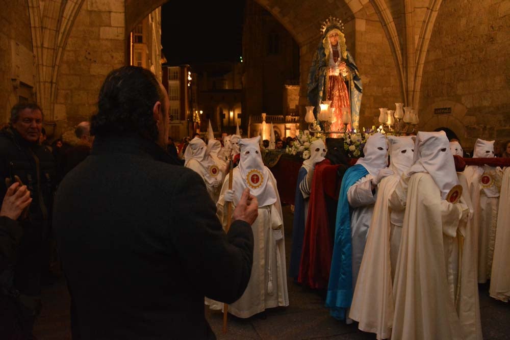 Fotos: Procesión de la Virgen de las Angustias