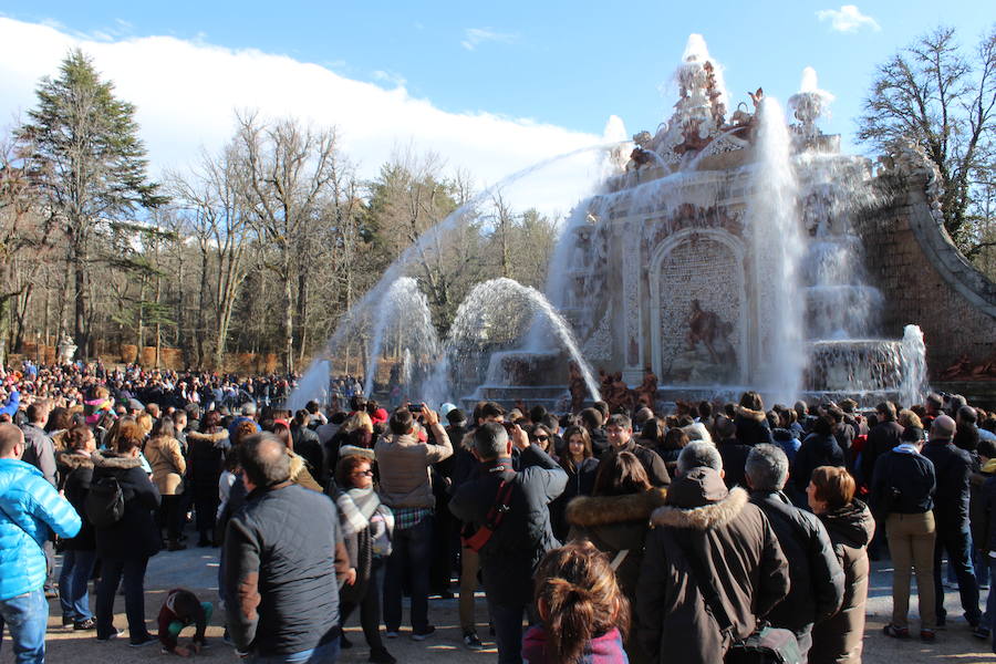 Fotos: Juegos de agua en La Granja