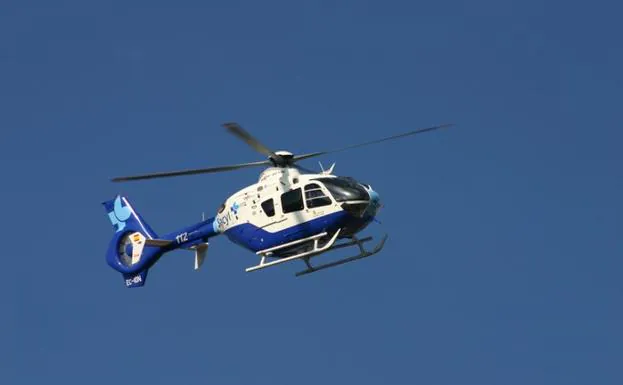 Se ha movilizado un helicóptero del Sacyl