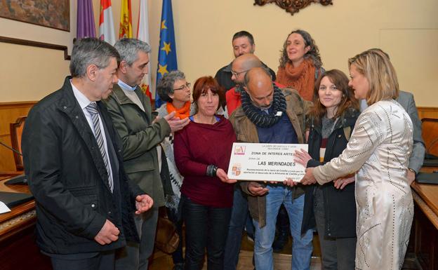 Pilar del Olmo asiste a la conmemoración de la declaración de Las Merindades como Zona de Interés Artesanal de Castilla y León