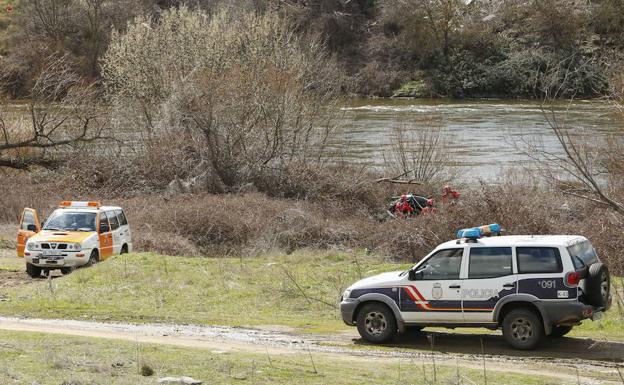 Tareas de búsqueda de un desaparecido en Castilla y León.