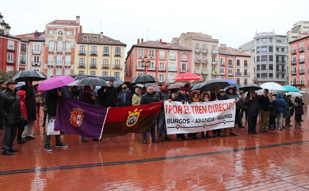 Manifestación de este sábado por el Tren Directo