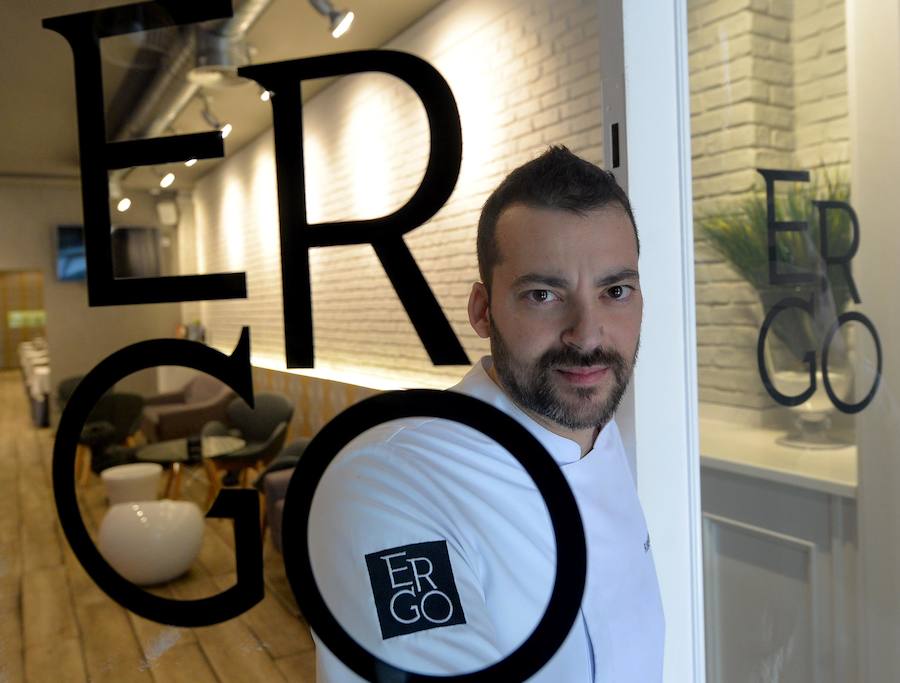 Rubén Osorio, chef del restaurante 'Ergo', de Miranda de Ebro, es el único representante de Castilla y León en el certamen del VII Concurso Cocinero del Año.