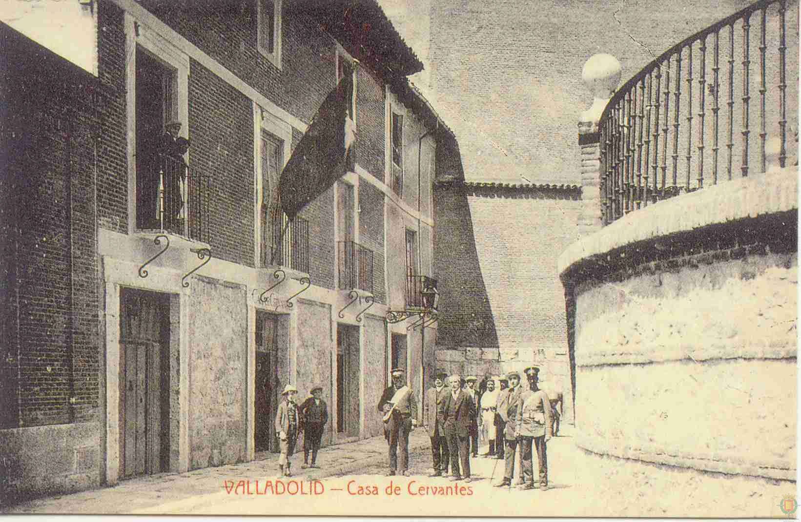 Fachada de la Casa de Cervantes.