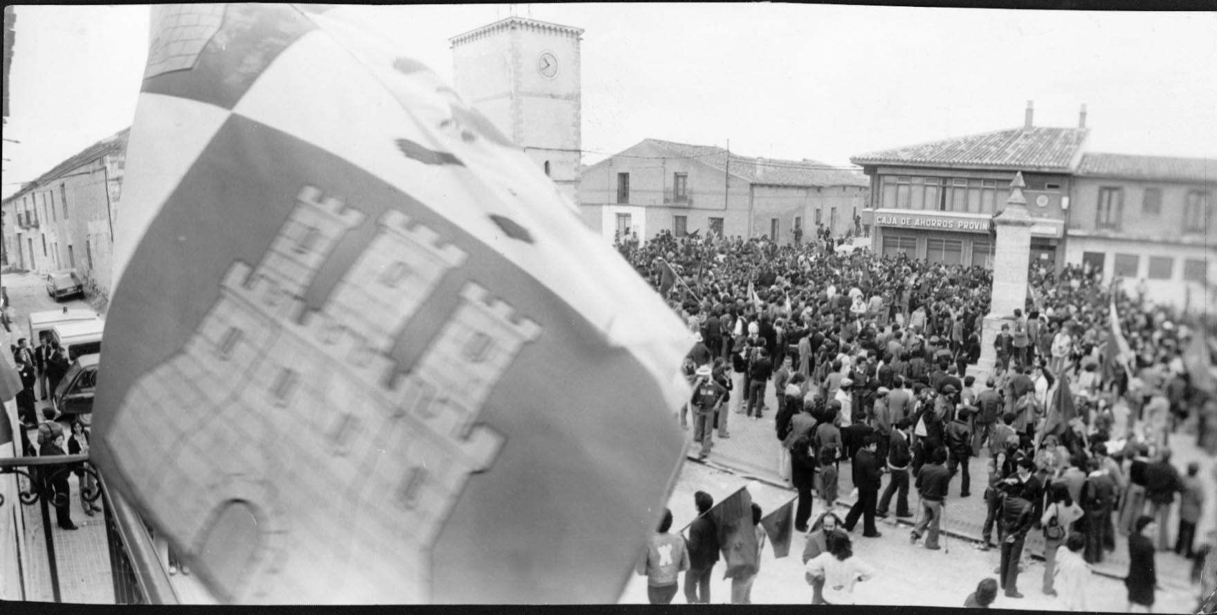 1978. Celebración del día de la Comunidad de Castilla y León en Villlar.