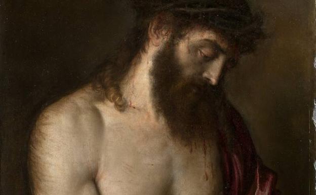 El 'Ecce Homo', un óleo sobre piedra,, de Tiziano.