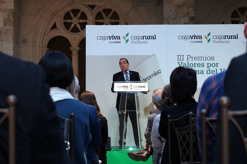 La Fundación Caja Rural de Burgos ha entregado los galardones de la tercera edición de los Premios Valores por Encima del Valor