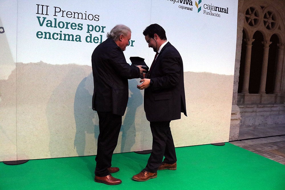 La Fundación Caja Rural de Burgos ha entregado los galardones de la tercera edición de los Premios Valores por Encima del Valor