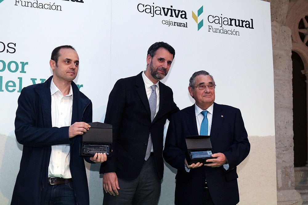 La Fundación Caja Rural de Burgos ha entregado los galardones de la tercera edición de los Premios Valores por Encima del Valor