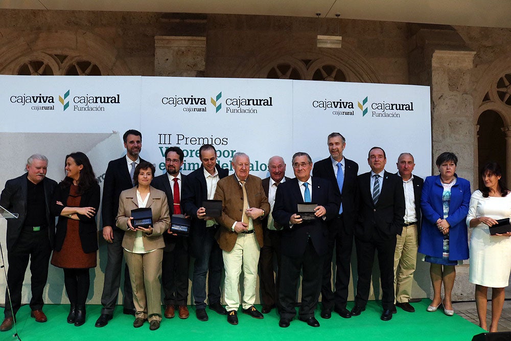 La Fundación Caja Rural de Burgos ha entregado los galardones de la tercera edición de los Premios Valores por Encima del Valor