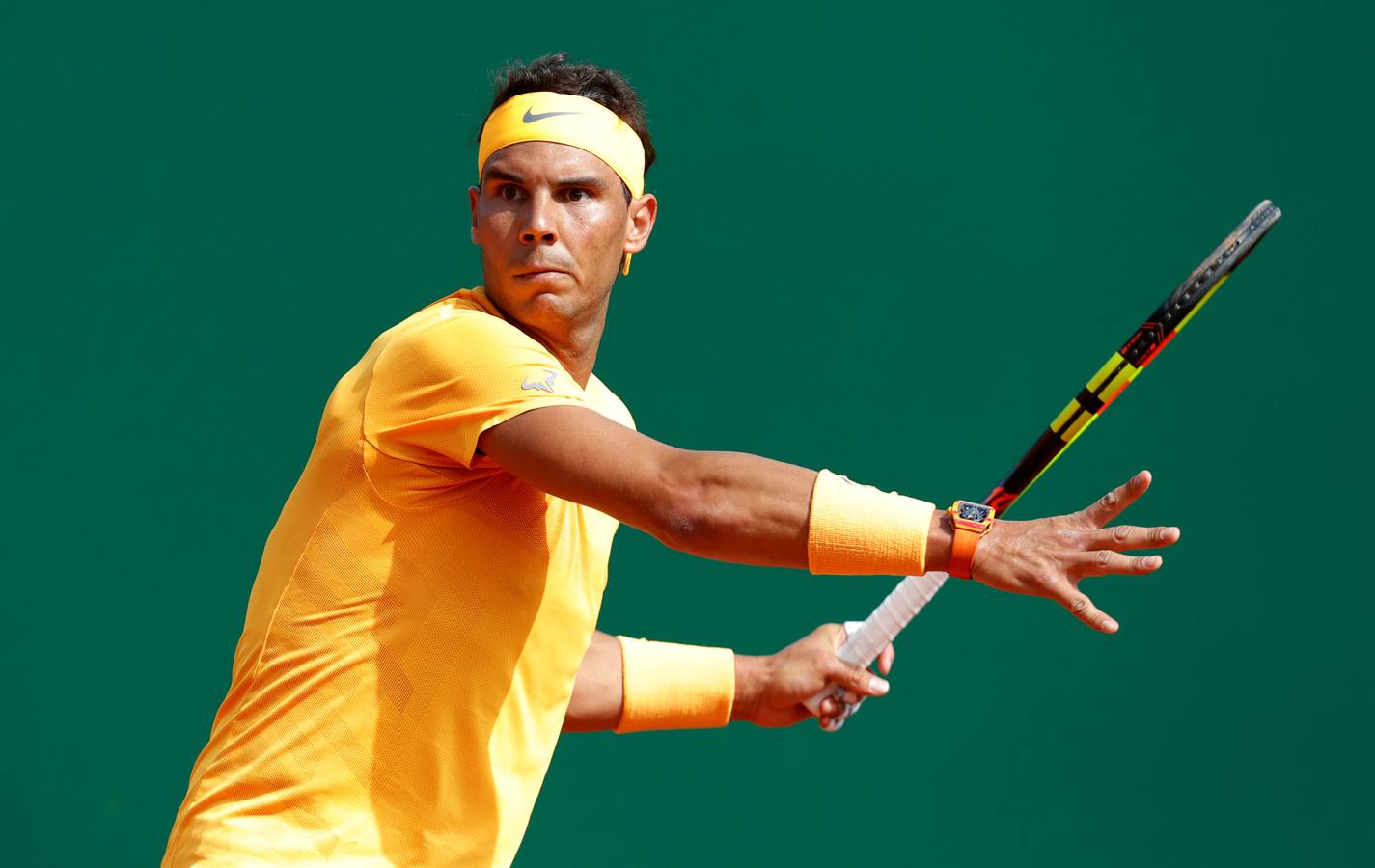 Rafa Nadal busca su undécimo título en el MAsters 1000 de Montecarlo. SU primer partido ha sido ante Bedene.