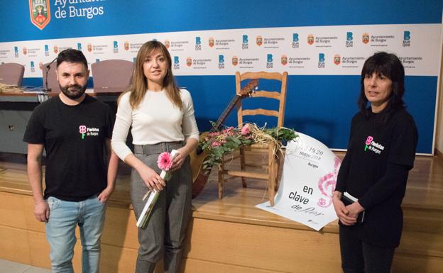 David Ruiz, Carolina Blasco y Sefa Tur han presentado la nueva edición de la Fiesta de las Flores