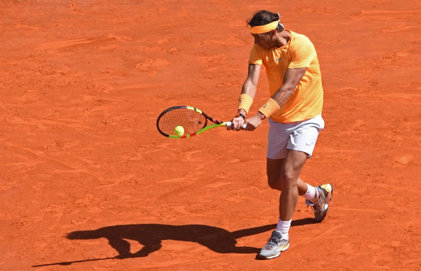 Las mejores imágenes de la final del Master 1.000 de Montecarlo entre el español Rafa Nadal y el japonés Kei Nishikori.