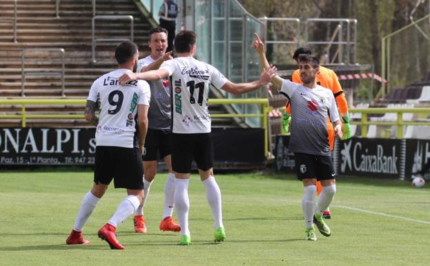 David Martín marcó el único gol de la tarde.