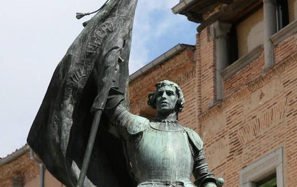 Estatua de Juan Bravo. 