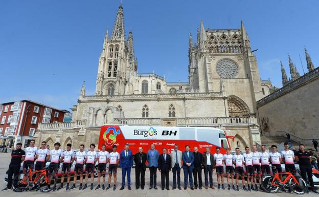 El VIII Centenario de la Catedral lucirá su logotipo en las camisetas del Burgos BH.