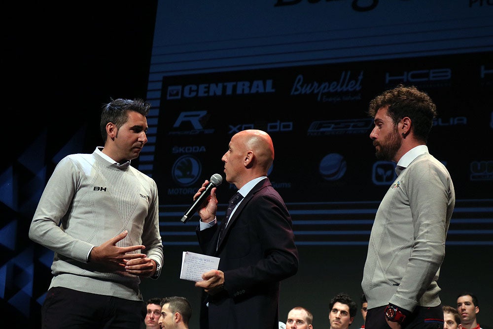 Fotos: El Burgos BH presenta su estructura para hacer frente a la primera temporada como equipo Continental Profesional