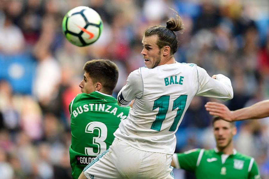 El conjunto blanco, con un once plagado de suplentes y poco habituales, quiere ganar al Leganés para acercarse a la segunda plaza que ocupa el Atlético de Madrid.