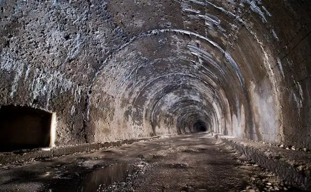 Imagen del túnel de La Engaña