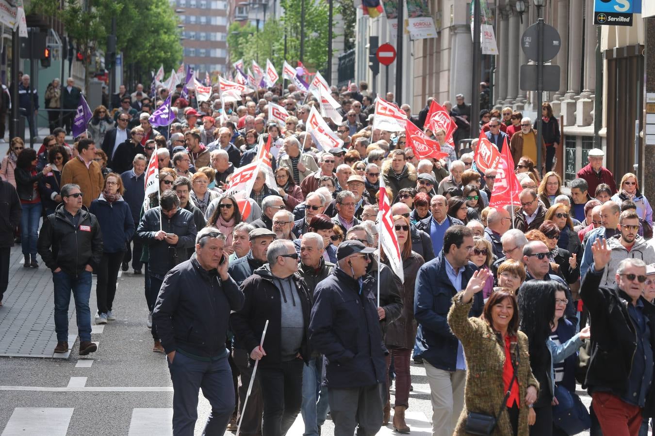 Fotos: Manifestación del Primero de Mayo en Valladolid