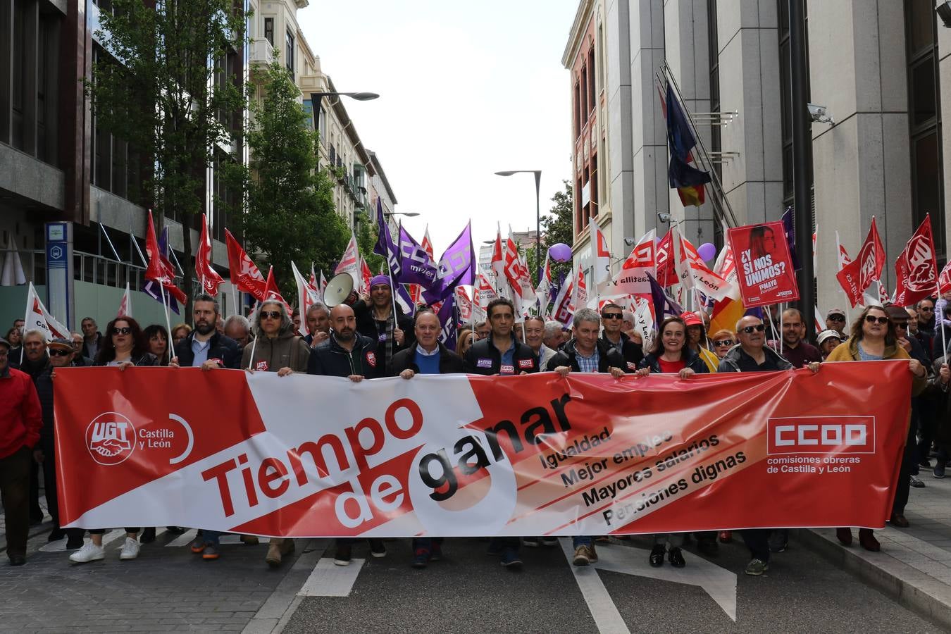 Fotos: Manifestación del Primero de Mayo en Valladolid