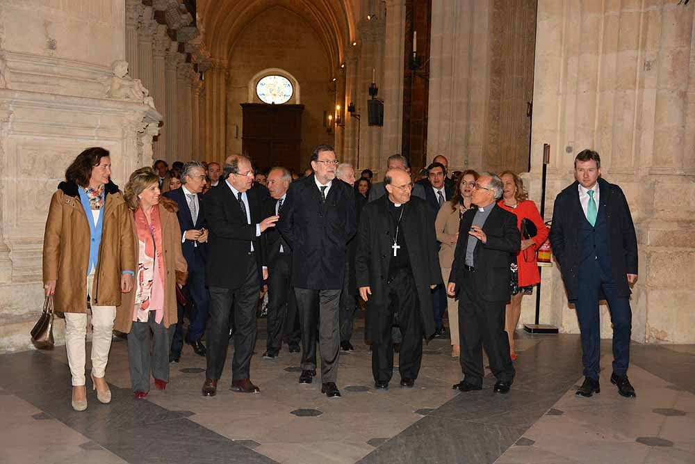 Rajoy ha visitado la Catedral.