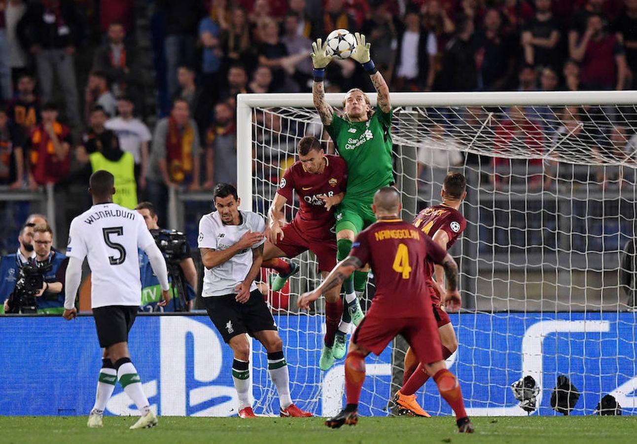 Al igual que en la ida la semifinal entre Roma y Liverpool fue muy interesante porque ambos equipos buscaron la meta rival y la encontraron. 