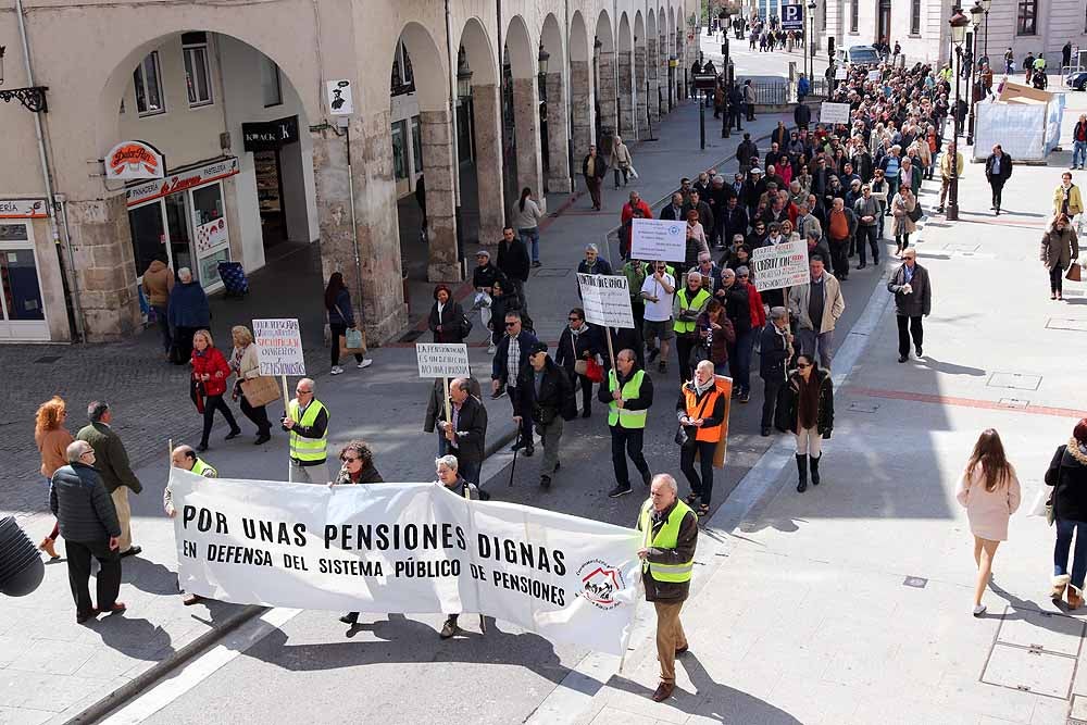 Fotos: Manifestación en defensa de las pensiones