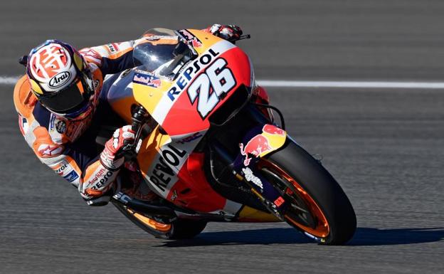 Dani Pedrosa en el Circuito de Jerez