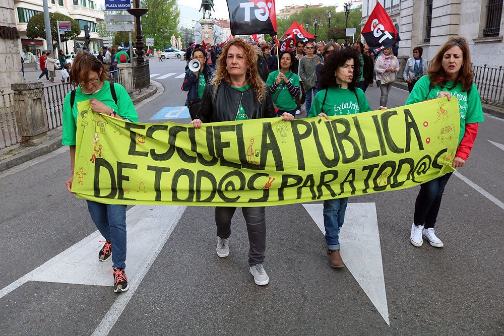 Fotos: Manifestación por la escuela pública en imágenes