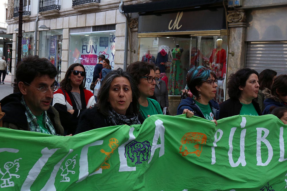 Fotos: Manifestación por la escuela pública en imágenes