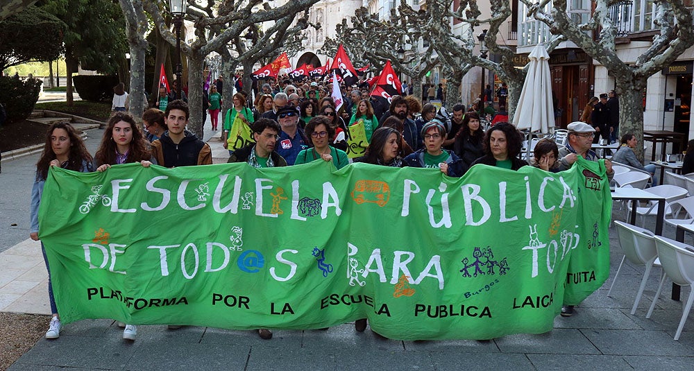 Fotos: Manifestación por la escuela pública en imágenes