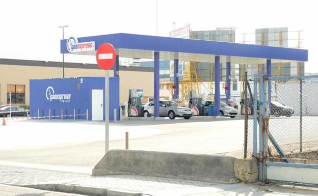 Gasolinera 'low cost' en la capital vallsioletana. 