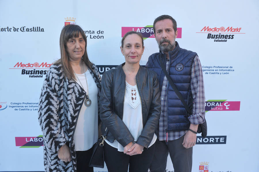 Paloma Rodríguez, Nina Velázquez y Javier Gallego.