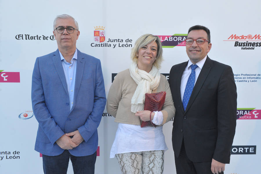 Alfredo Vela, Angélica Ferrándiz y Prudencio Herrero.