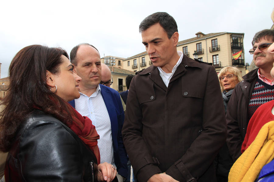 Fotos: Pedro Sánchez en Segovia