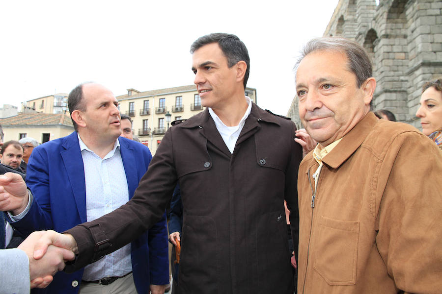 Fotos: Pedro Sánchez en Segovia