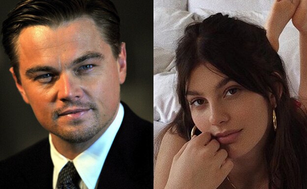 Leonardo Di Caprio y Camila Morrone. 