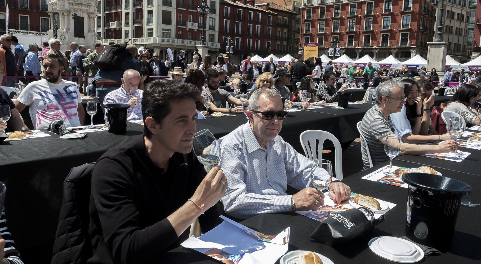 Fotos: Cata del sábado por la mañana en la feria &#039;Valladolid, Plaza Mayor del Vino&#039;