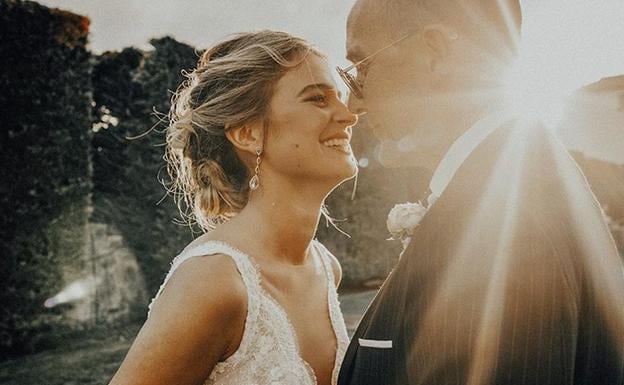 Imagen de la boda de Laura Escanes y Risto Mejide. 