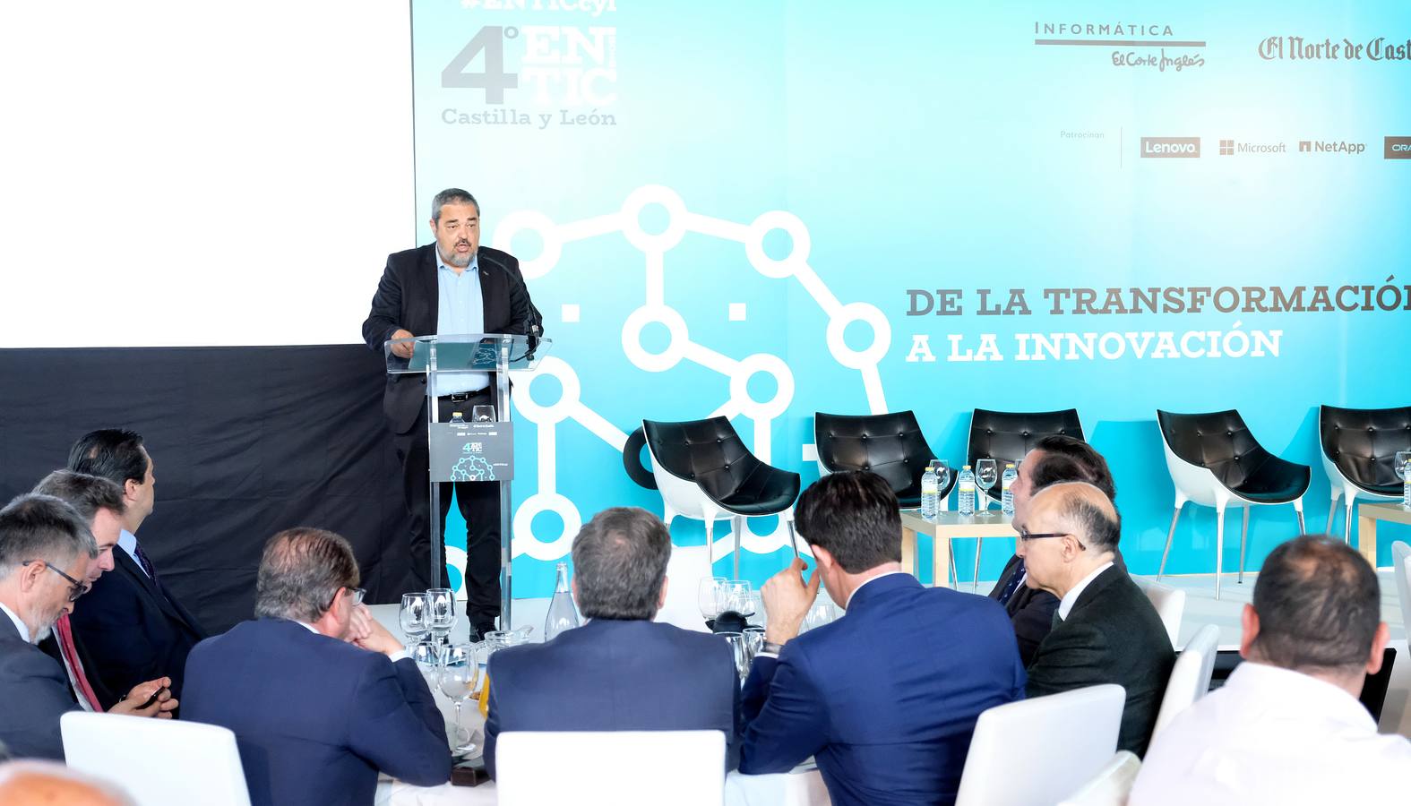 Un evento organizado por Informática El Corte Inglés (IECISA) y El Norte de Castilla, bajo el título genérico 'De la Transformación a la Innovación'