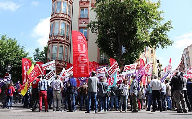 Concentración de hoy frente a FAE