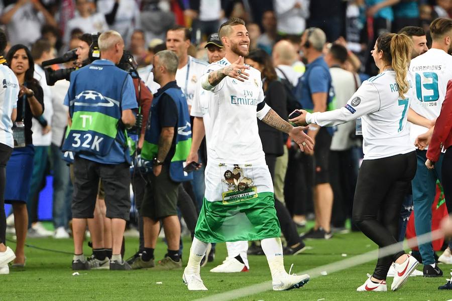 El Real Madrid conquistó en el Olímpico de Kiev su 'decimotercera' Champions, tras un partido en el que venció por 3-1 al Liverpool y en el que Bale fue protagonista al marcar dos goles